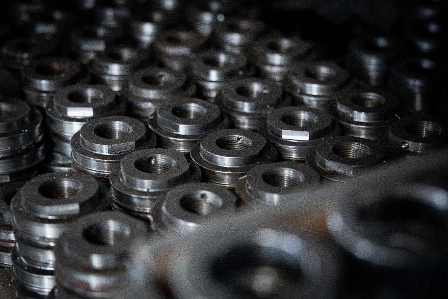 Machining in-house castings